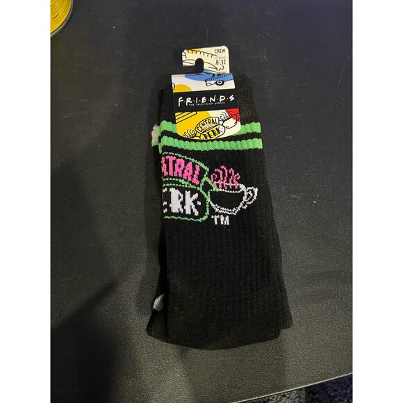 Friends Central Perk crew socks shoe size 8-12 - Picture 1 of 3